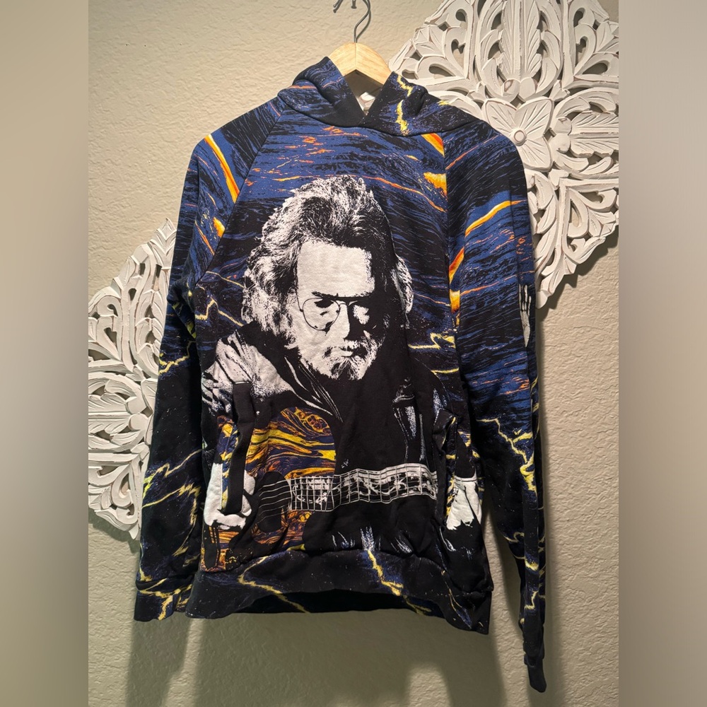 Teddy Fresh x Jerry Garcia Purple Unisex Hoodie